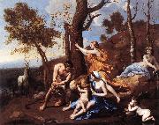 The Nurture of Jupiter sh POUSSIN, Nicolas